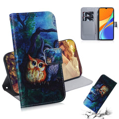 Coloured Drawing Horizontal Flip Leather Case, with Holder & Card Slots & Wallet, For Xiaomi Redmi 9A, For Xiaomi Redmi 9C, For Samsung Galaxy Note 20