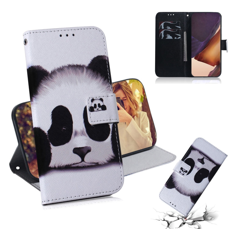 Coloured Drawing Horizontal Flip Leather Case, with Holder & Card Slots & Wallet