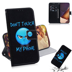 Coloured Drawing Horizontal Flip Leather Case, with Holder & Card Slots & Wallet, For Samsung Galaxy Note 20 Ultra