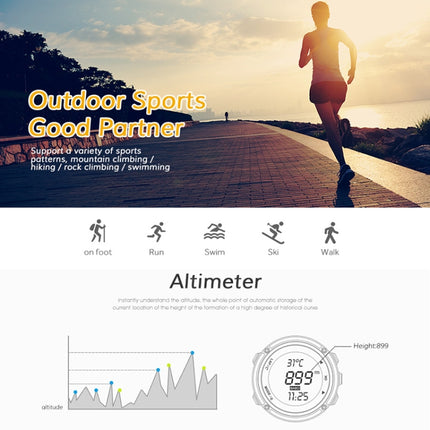 SPOVAN Bravo II Multifunctional Outdoor Sports Compass Watch, Bravo II