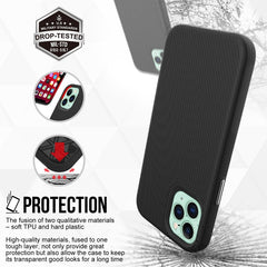 Triangle Armor Texture TPU + PC Case, For iPhone 12 mini, For iPhone 12 / 12 Pro, For iPhone 12 Pro Max