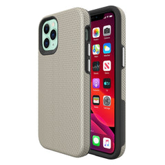 Triangle Armor Texture TPU + PC Case, For iPhone 12 mini, For iPhone 12 / 12 Pro, For iPhone 12 Pro Max