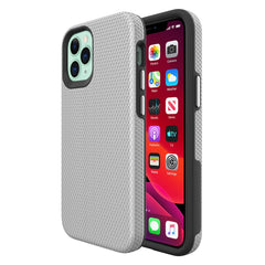 Triangle Armor Texture TPU + PC Case, For iPhone 12 mini, For iPhone 12 / 12 Pro, For iPhone 12 Pro Max