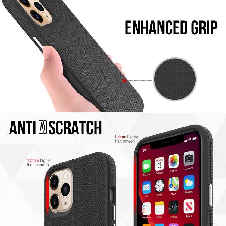 Triangle Armor Texture TPU + PC-Hülle, Für iPhone 12 mini, Für iPhone 12 / 12 Pro, Für iPhone 12 Pro Max