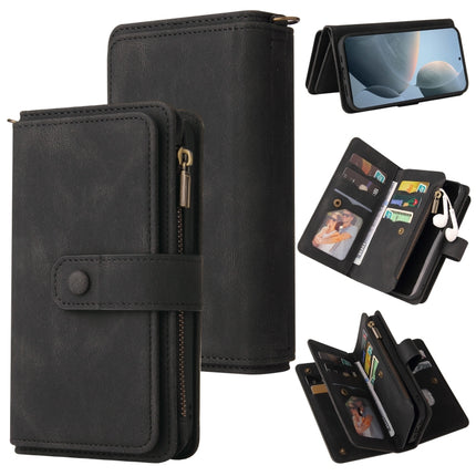 Skin Feel Multi Card Slots Zipper Wallet Leather Phone Case, For Redmi Note 14 Pro / 14 Pro+ 5G, For Redmi 14C 4G Global, For Redmi 13 4G Global, For Redmi K70