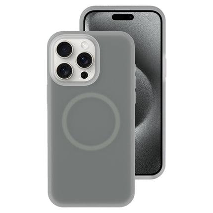 Jelly Liquid Silicone MagSafe Magnetic Phone Case, For iPhone 16, For iPhone 15 Pro Max
