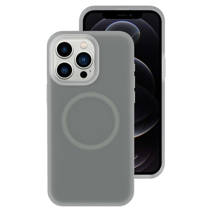 Jelly Liquid Silicone MagSafe Magnetic Phone Case, For iPhone 12 Pro, For iPhone 11 Pro Max