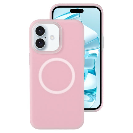 Jelly Liquid Silicone MagSafe Magnetic Phone Case, For iPhone 16 Pro, For iPhone 16 Plus