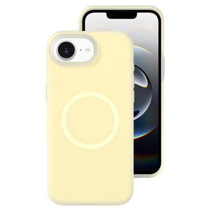 Jelly Liquid Silicone MagSafe Magnetic Phone Case, For iPhone 17e / 16e, For iPhone 16 Pro Max