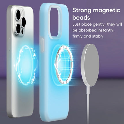Jelly Liquid Silicone MagSafe Magnetic Phone Case, For iPhone 16 Pro, For iPhone 16 Plus