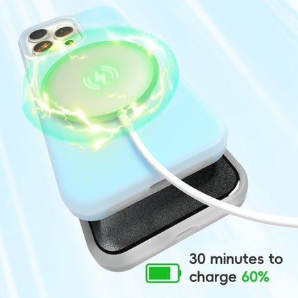 Jelly Liquid Silicone MagSafe Magnetic Phone Case, For iPhone 16 Pro, For iPhone 16 Plus