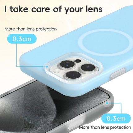Jelly Liquid Silicone MagSafe Magnetic Phone Case, For iPhone 16 Pro, For iPhone 16 Plus