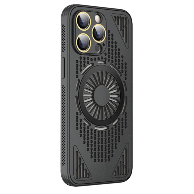 Hollow Cooling MagSafe Shockproof Phone Case, For iPhone 15 Pro Max, For iPhone 15 Pro, For iPhone 15