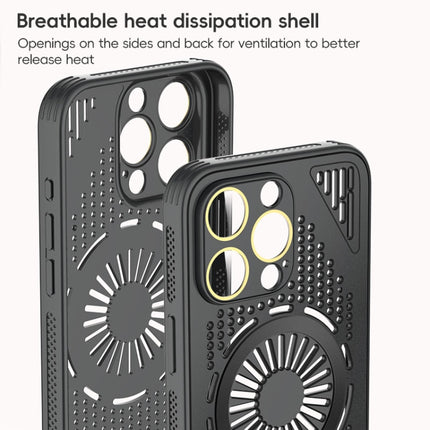 Hollow Cooling MagSafe Shockproof Phone Case, For iPhone 14, For iPhone 14 Pro, For iPhone 14 Pro Max