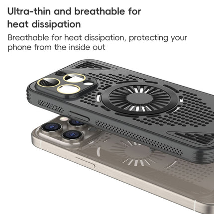 Hollow Cooling MagSafe Shockproof Phone Case, For iPhone 12, For iPhone 12 Pro Max, For iPhone 12 Pro