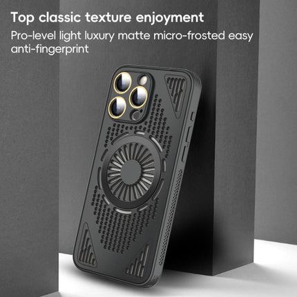 Hollow Cooling MagSafe Shockproof Phone Case, For iPhone 15 Pro Max, For iPhone 15 Pro, For iPhone 15