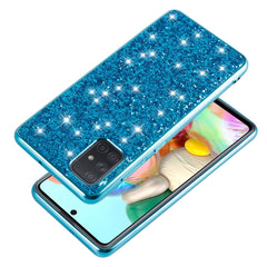 Glitter Powder Shockproof TPU Protective Case, For Samsung Galaxy A71 5G