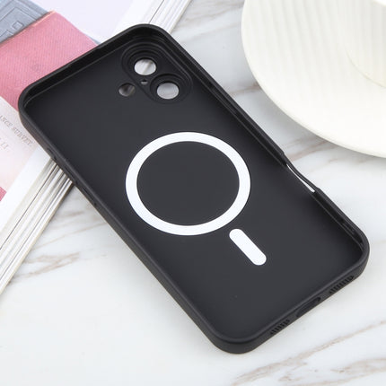 Liquid TPU Silicone Solid Color MagSafe Phone Case, For iPhone 16