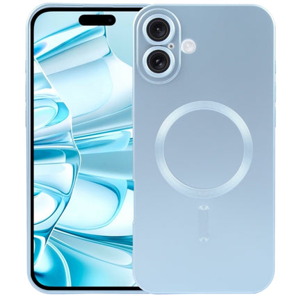 Liquid TPU Silicone Solid Color MagSafe Phone Case, For iPhone 16