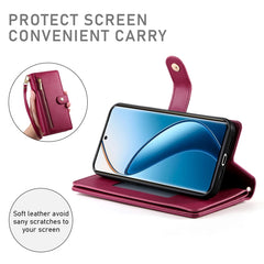 Nine Card-slot Zipper Wallet Bag Leather Phone Case