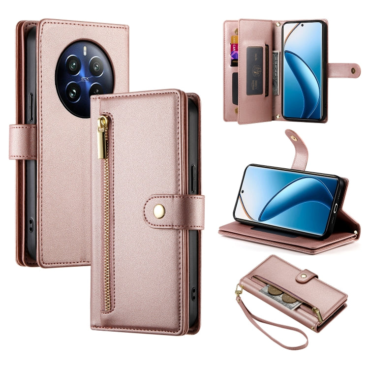 Nine Card-slot Zipper Wallet Bag Leather Phone Case