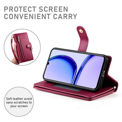 Nine Card-slot Zipper Wallet Bag Leather Phone Case
