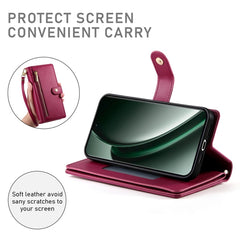 Nine Card-slot Zipper Wallet Bag Leather Phone Case