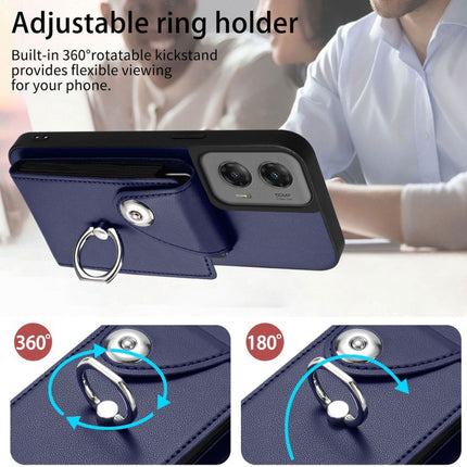 Organ Card Bag Ring Holder Phone Case with Long Lanyard, For Motorola Moto G Stylus 5G 2024, For Motorola Moto G Play 2024 5G, For Motorola Moto G Power 2024 5G