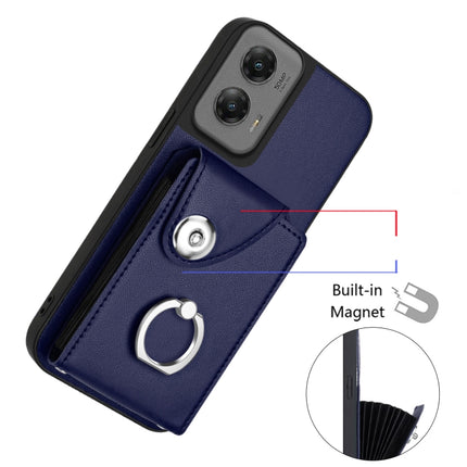 Organ Card Bag Ring Holder Phone Case with Long Lanyard, For Motorola Moto G Stylus 5G 2024, For Motorola Moto G Play 2024 5G, For Motorola Moto G Power 2024 5G