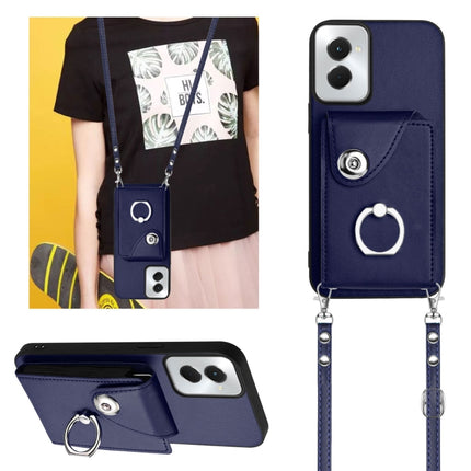 Organ Card Bag Ring Holder Phone Case with Long Lanyard, For Motorola Moto G Stylus 5G 2024, For Motorola Moto G Play 2024 5G, For Motorola Moto G Power 2024 5G