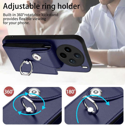 Organ Card Bag Ring Holder Phone Case with Long Lanyard, For vivo X200s, For vivo Y29 4G / T4x / Y300t, For vivo V50 / V50e, For vivo X200 Ultra