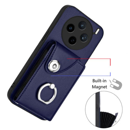 Organ Card Bag Ring Holder Phone Case with Long Lanyard, For vivo X200s, For vivo Y29 4G / T4x / Y300t, For vivo V50 / V50e, For vivo X200 Ultra
