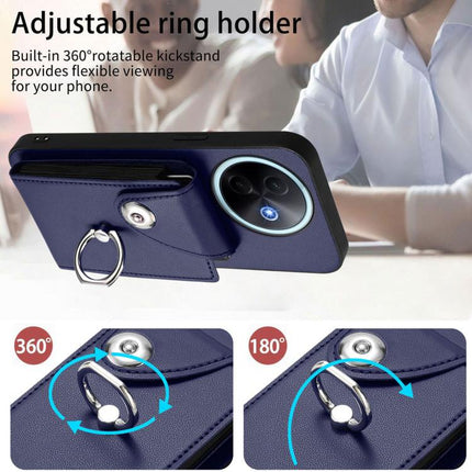 Organ Card Bag Ring Holder Phone Case with Long Lanyard, For vivo Y39 5G / Y300i, For vivo V50 Lite 5G, For vivo V40 Lite 5G IDN, For vivo Y200