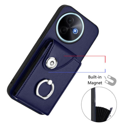 Organ Card Bag Ring Holder Phone Case with Long Lanyard, For vivo Y39 5G / Y300i, For vivo V50 Lite 5G, For vivo V40 Lite 5G IDN, For vivo Y200