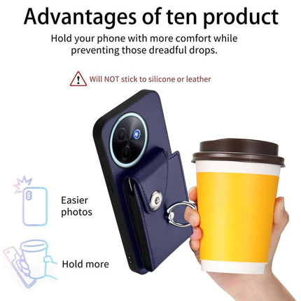 Organ Card Bag Ring Holder Phone Case with Long Lanyard, For vivo Y39 5G / Y300i, For vivo V50 Lite 5G, For vivo V40 Lite 5G IDN, For vivo Y200