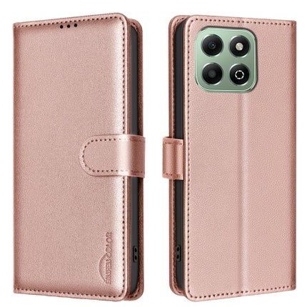 Litchi Texture RFID Anti-theft Leather Phone Case, For Honor X6b