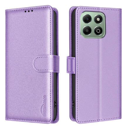 Litchi Texture RFID Anti-theft Leather Phone Case, For Honor X6b