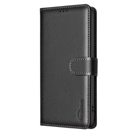 Litchi Texture RFID Anti-theft Leather Phone Case, For Honor X6b