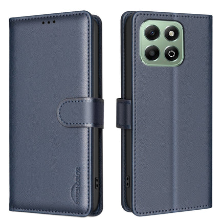 Litchi Texture RFID Anti-theft Leather Phone Case, For Honor X6b