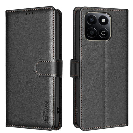 Litchi Texture RFID Anti-theft Leather Phone Case, For Honor 300, For Honor X9c 5G Global, For Honor X5b, For Honor 200 Smart / X7C
