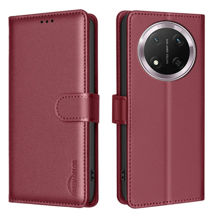 Litchi Texture RFID Anti-theft Leather Phone Case, For Honor 300, For Honor X9c 5G Global, For Honor X5b, For Honor 200 Smart / X7C