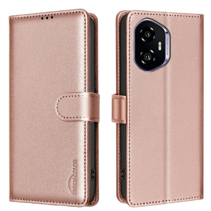 Litchi Texture RFID Anti-theft Leather Phone Case, For Honor 300, For Honor X9c 5G Global, For Honor X5b, For Honor 200 Smart / X7C