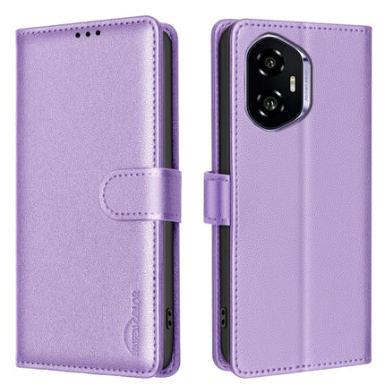 Litchi Texture RFID Anti-theft Leather Phone Case, For Honor 300, For Honor X9c 5G Global, For Honor X5b, For Honor 200 Smart / X7C