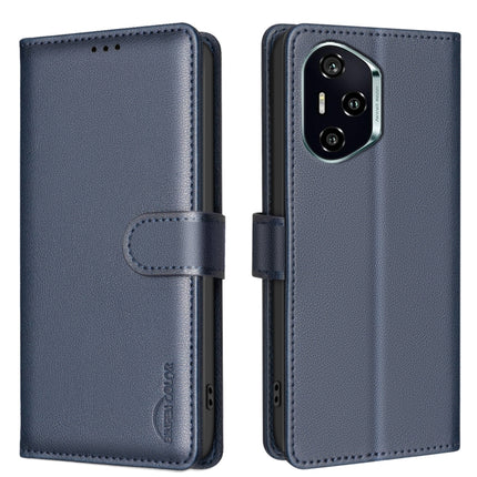Litchi Texture RFID Anti-theft Leather Phone Case, For Honor 400 Lite Global, For Honor 400 Global 156.5mm, For Honor X8c 4G, For Honor 300 Pro / 300 Ultra
