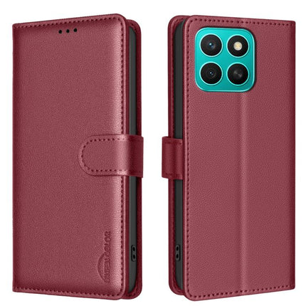 Litchi Texture RFID Anti-theft Leather Phone Case, For Honor 400 Lite Global, For Honor 400 Global 156.5mm, For Honor X8c 4G, For Honor 300 Pro / 300 Ultra