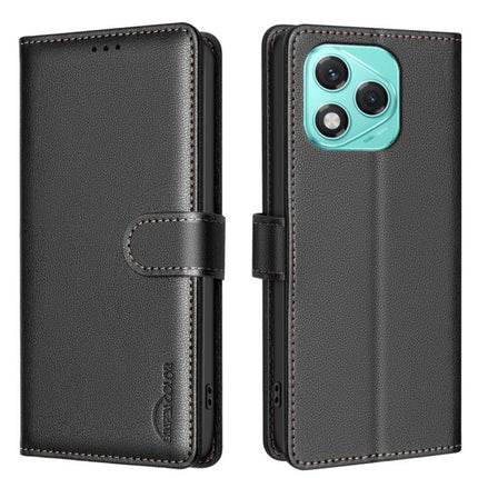 Litchi Texture RFID Anti-theft Leather Phone Case, For Honor 400 Lite Global, For Honor 400 Global 156.5mm, For Honor X8c 4G, For Honor 300 Pro / 300 Ultra