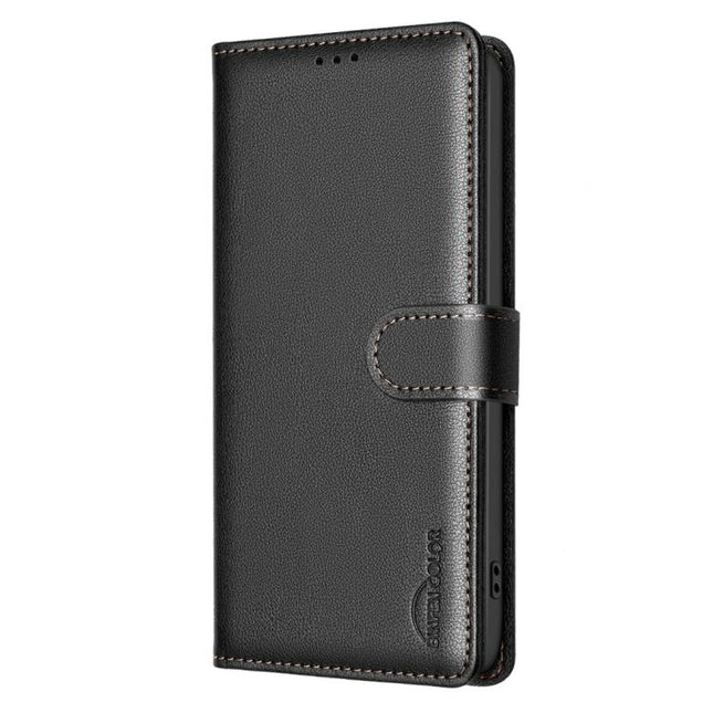 Litchi Texture RFID Anti-theft Leather Phone Case, For Honor 400 Lite Global, For Honor 400 Global 156.5mm, For Honor X8c 4G, For Honor 300 Pro / 300 Ultra