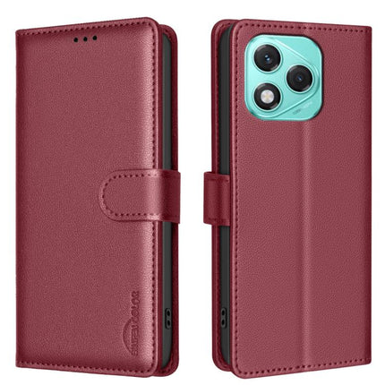 Litchi Texture RFID Anti-theft Leather Phone Case, For Honor 400 Lite Global, For Honor 400 Global 156.5mm, For Honor X8c 4G, For Honor 300 Pro / 300 Ultra