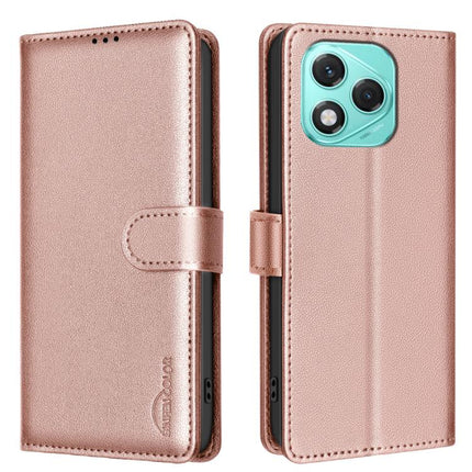 Litchi Texture RFID Anti-theft Leather Phone Case, For Honor 400 Lite Global, For Honor 400 Global 156.5mm, For Honor X8c 4G, For Honor 300 Pro / 300 Ultra