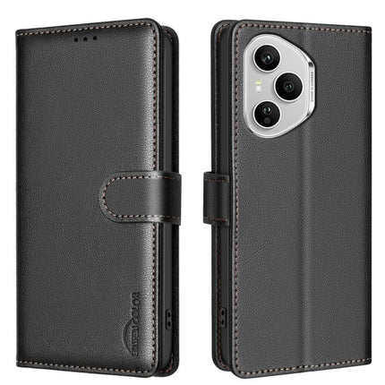 Litchi Texture RFID Anti-theft Leather Phone Case, For Honor X5c 4G / X5c Plus, For Honor X9d 5G / X70 5G, For Honor X7d 5G, For Honor 400 Pro Global 160.8mm